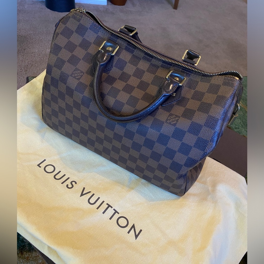 Louis Vuitton Speedy 30 Damier Ebene